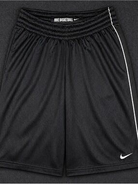 Nike Basketball Black Athletic Shorts Men’s 3XL 10” Inseam Drawstring
